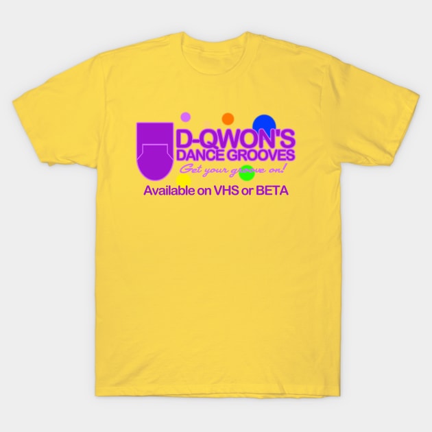 D-Qwon's Dance Grooves T-Shirt by PopCultureShirts